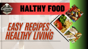 Easy Recipes, Healthy Living (1)